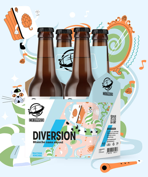 Diversion 4pack - Alcohol-free IPA
