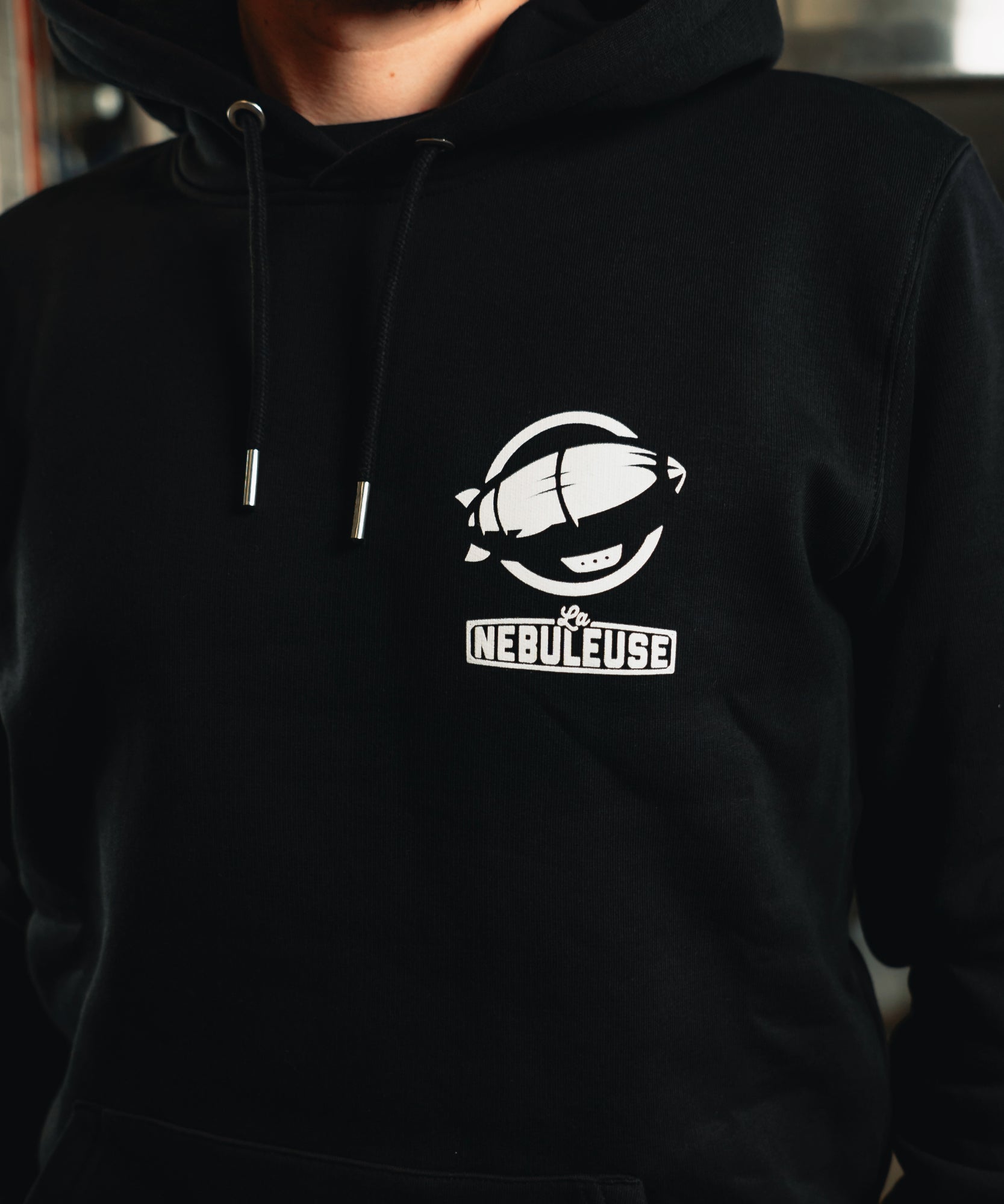 Kapuzenpullover Schwarz