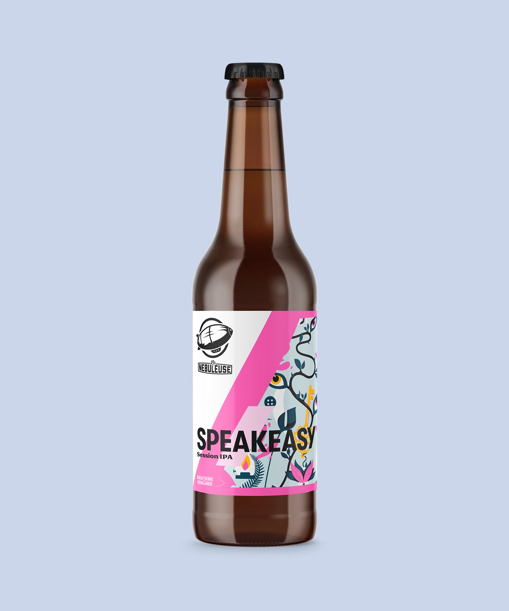 Bière Session IPA Speakeasy bouteille de "La Nébuleuse" à Lausanne