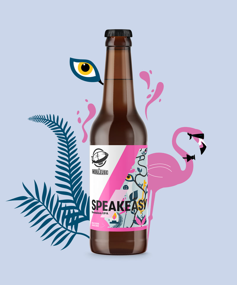 Bière Session IPA Speakeasy bouteille de "La Nébuleuse" à Lausanne