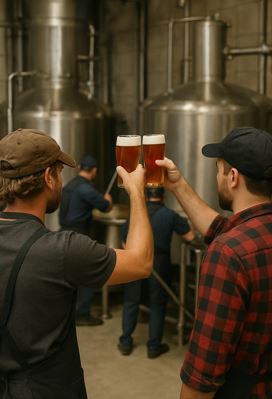 Le brassage collaboratif entre artisans de la bière craft