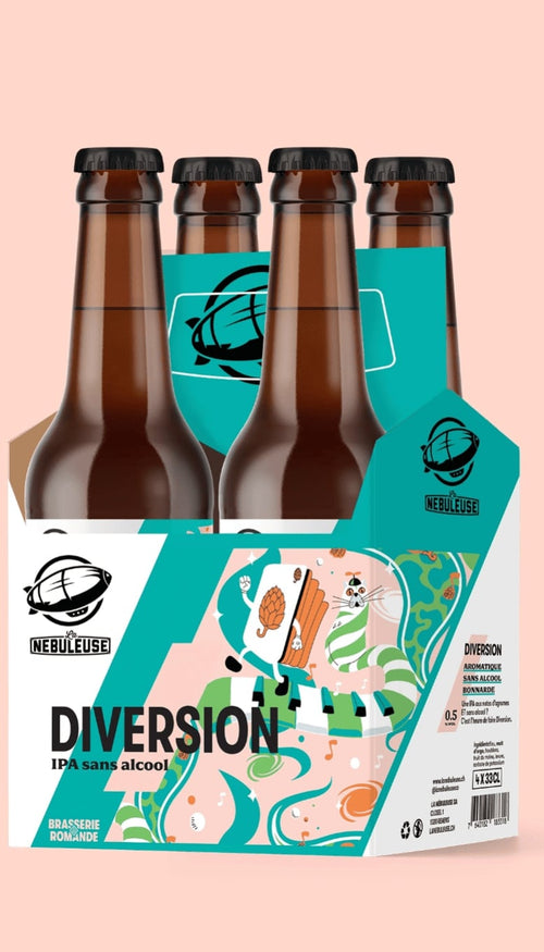 Diversion 4pack - Alcohol-free IPA