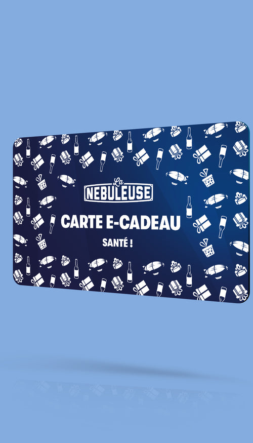 Carte E-cadeau de la brasserie romande "La Nébuleuse"