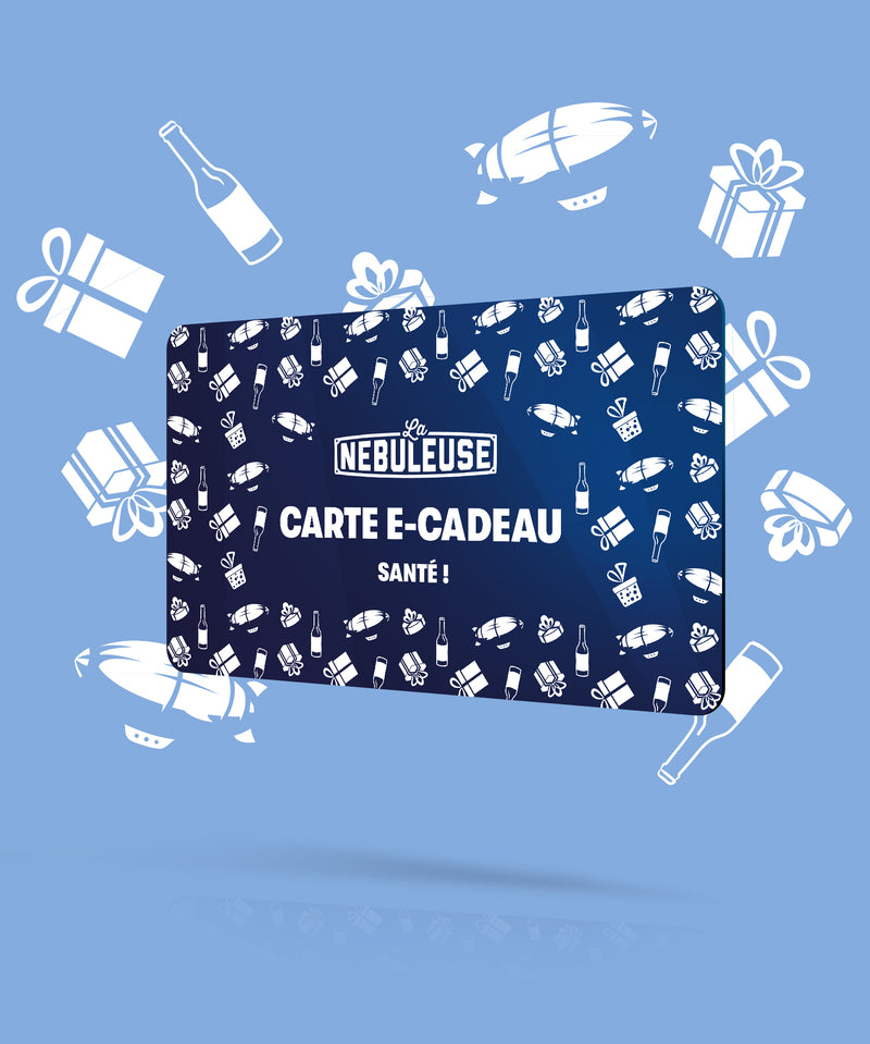 Carte E-cadeau de la brasserie romande "La Nébuleuse"