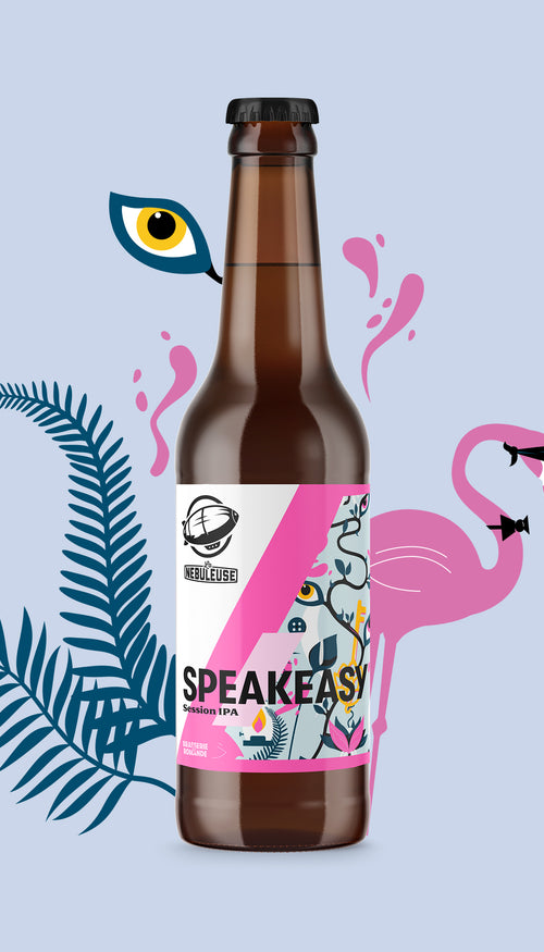 Bière Session IPA Speakeasy bouteille  de "La Nébuleuse" à Lausanne